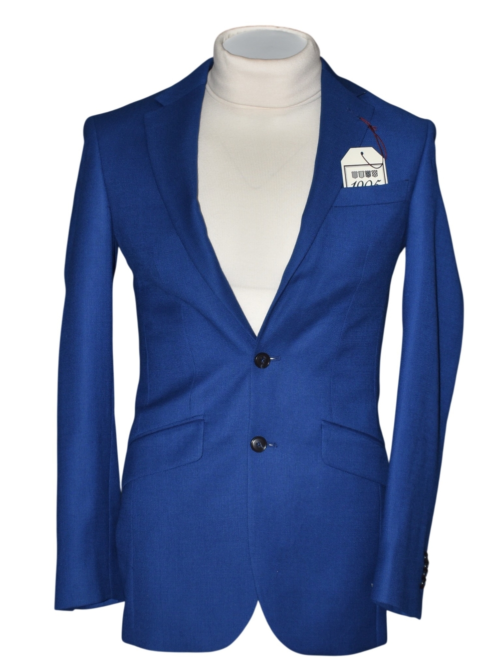 Jos A Bank 1905 Men's Blue Blazer 100% Wool Sport Coat 2 Button Jacket Sz 36R